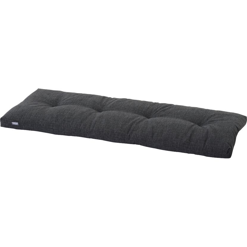 Bankauflage 'Comfort' anthrazit 110 x 44 x 6 cm