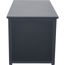 Kissenbox 'Sabano' anthrazit 84 x 83 x 159  cm