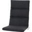 Sesselauflage 'Comfort' anthrazit 48 x 110 x 6 cm