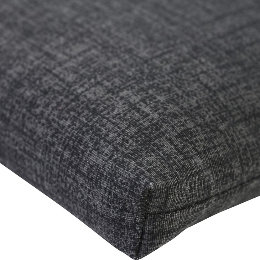 Hochlehner-Auflage 'Comfort' anthrazit 48 x 110 x 6 cm