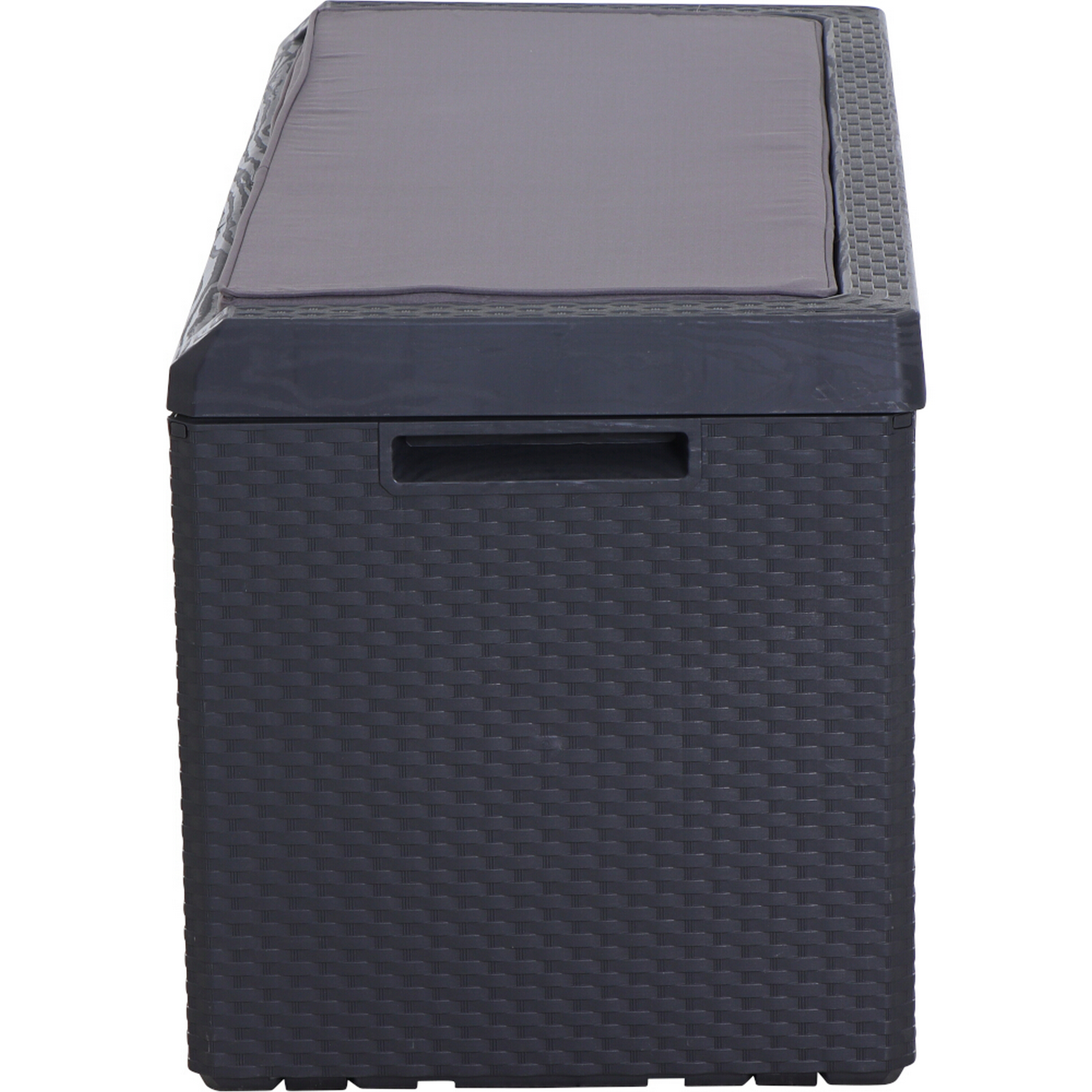 Kissenbox 'Portonovo' anthrazit 61 x 58,7 x 123,7  cm