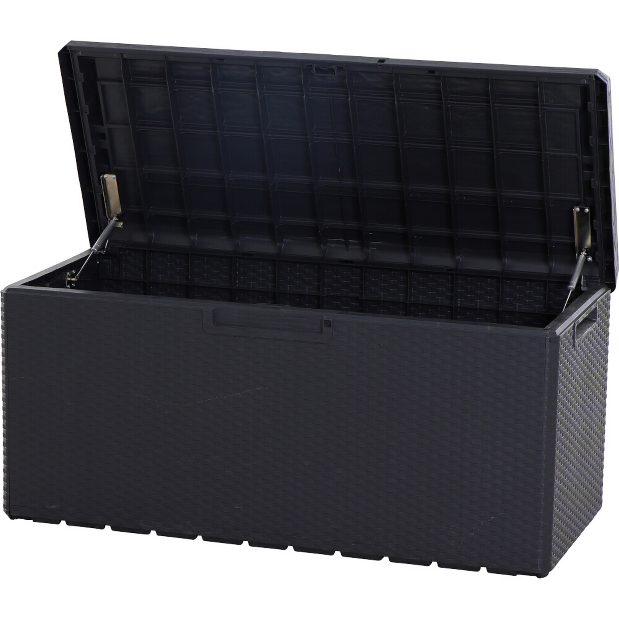 Kissenbox 'Portonovo' anthrazit 61 x 58,7 x 123,7  cm