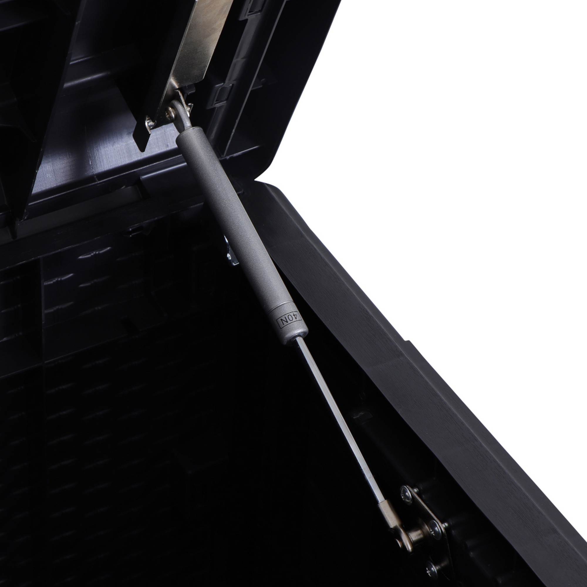 Kissenbox 'Portonovo' anthrazit 61 x 58,7 x 123,7  cm