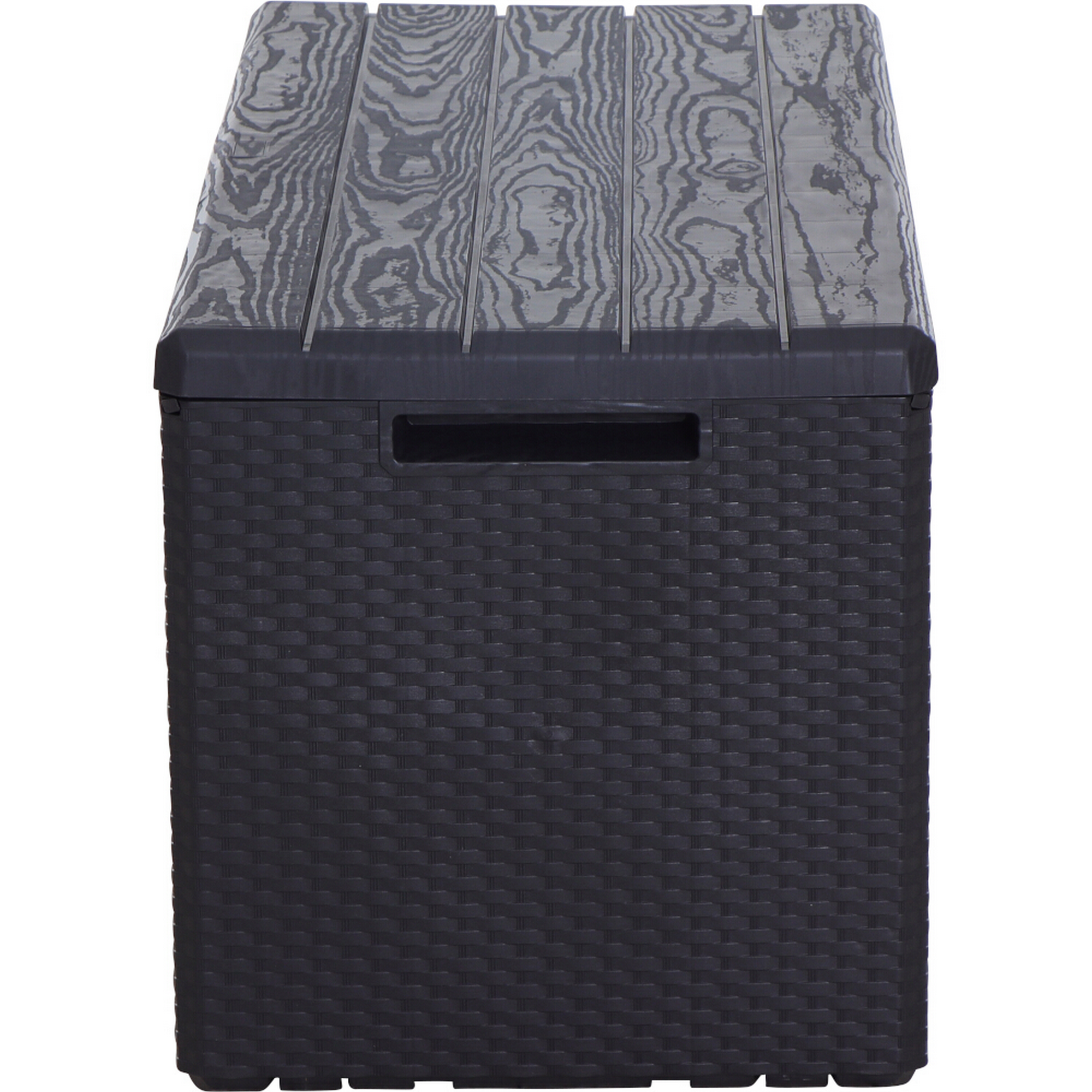 Kissenbox 'Portofino' anthrazit 60,5 x 56,2 x 123,7  cm