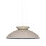 Pendelleuchte 'Pia' Metall beige Ø 36 cm