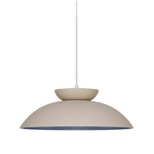Pendelleuchte 'Pia' Metall beige Ø 36 cm