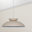 Pendelleuchte 'Pia' Metall beige Ø 36 cm