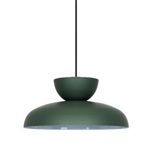 Pendelleuchte 'Pia' Metall grün Ø 36 cm