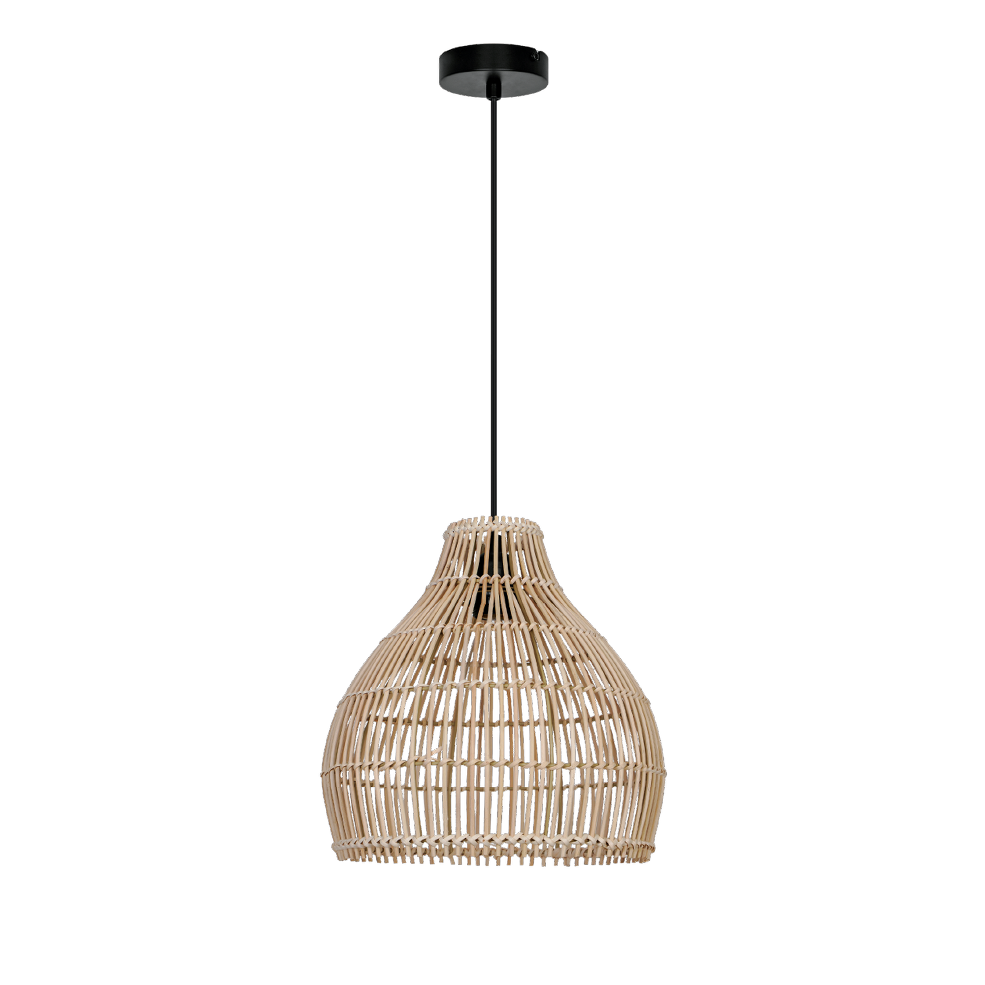 Pendelleuchte 'Lina' Rattan Ø 30 cm