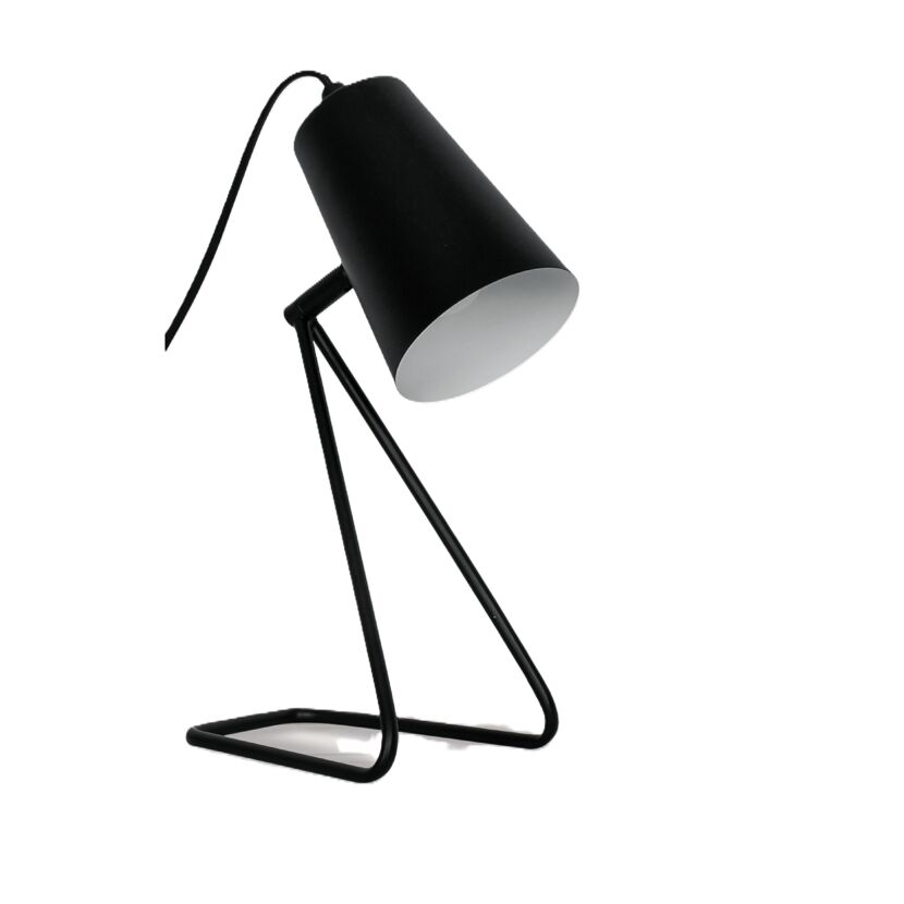 Tischleuchte 'Malte' schwarz E14, 31 cm