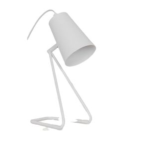 Tischleuchte 'Malte' weiß E14, 31 cm