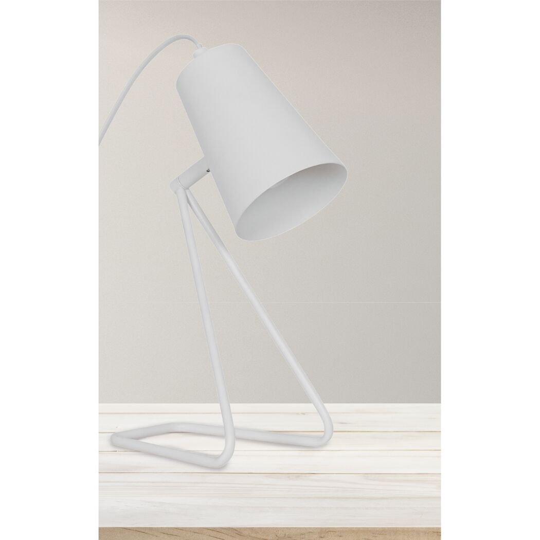 Tischlampe 'Malte' E14 9 W 12,5 x 31 x 15 cm