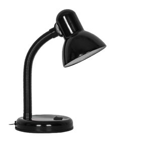 Tischleuchte 'Till' schwarz E27, 30 cm