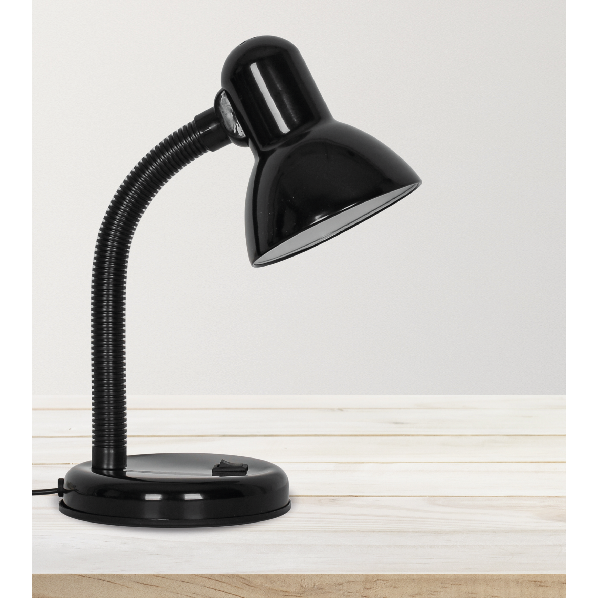 Tischleuchte 'Till' schwarz E27, 30 cm