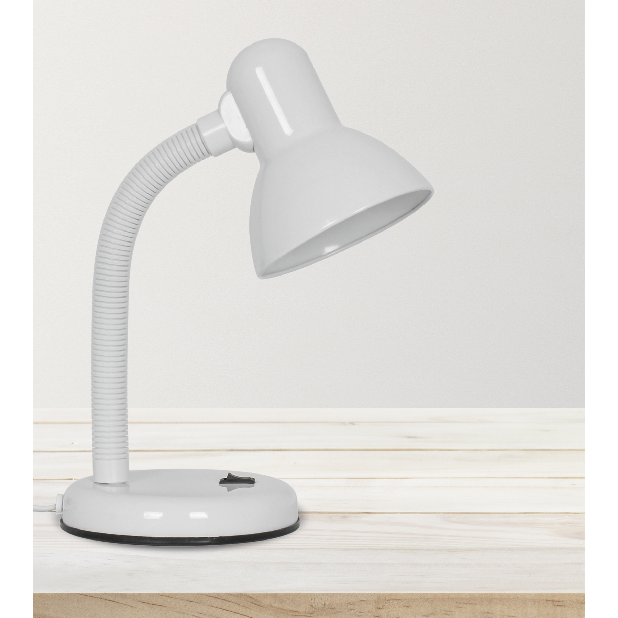 Tischleuchte 'Till' weiß E27, 30 cm