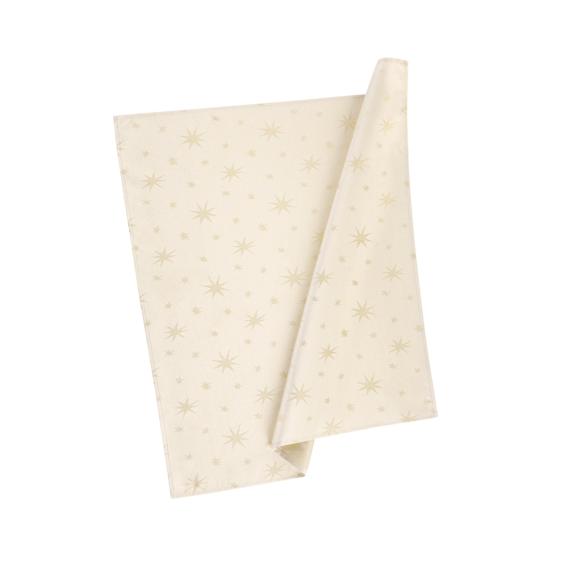 Mitteldecke 'Stellato' champagner 80 x 80 cm