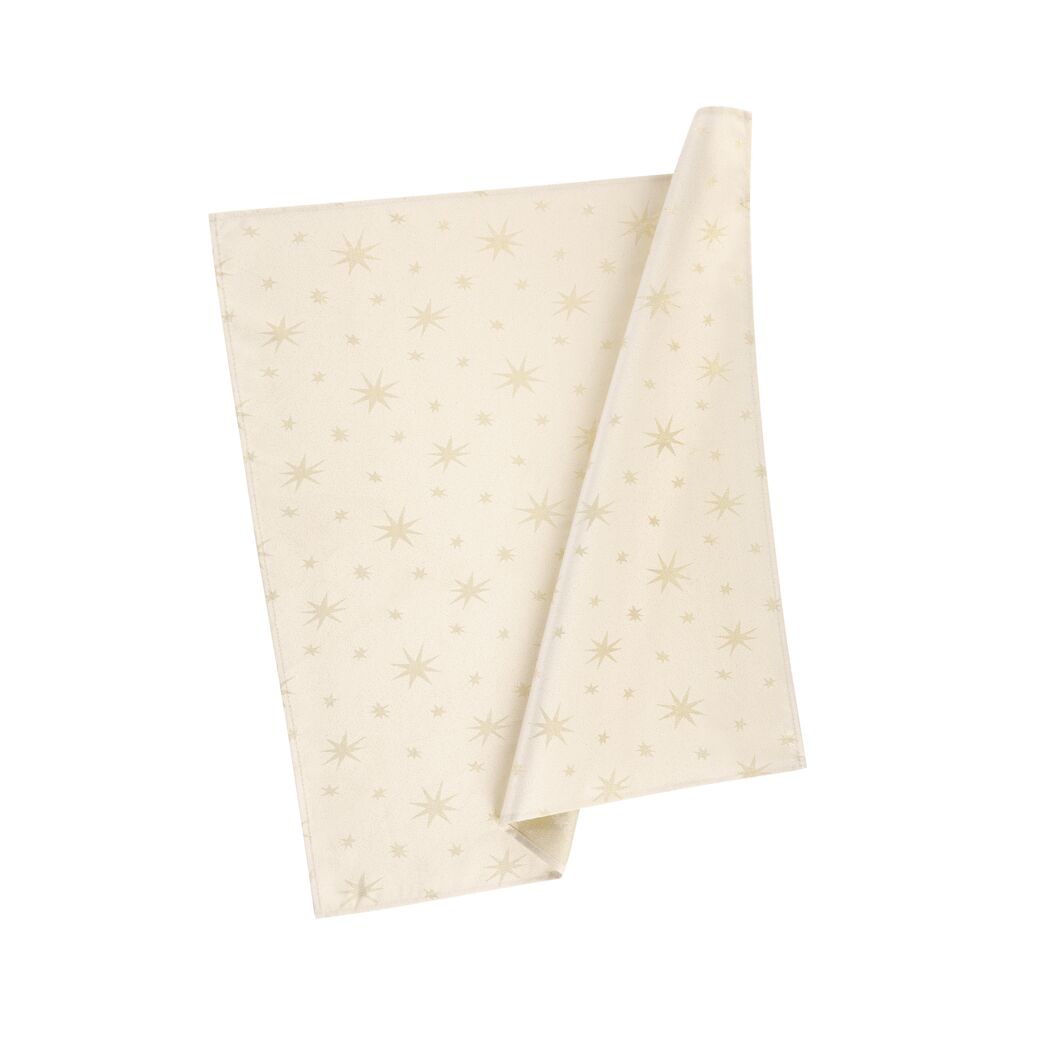 Tischdecke 'Stellato' champagner 160 x 130 cm