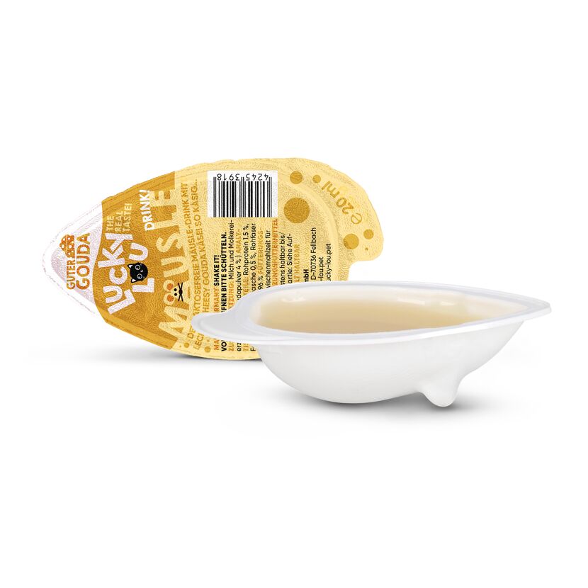 Katzenfutter Mäusle Drink-Snack Gouda