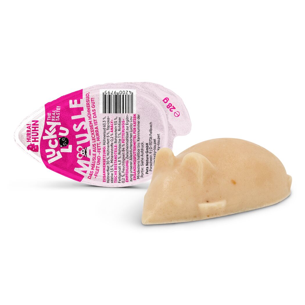 Katzenfutter Mäusle Huhn 28 g