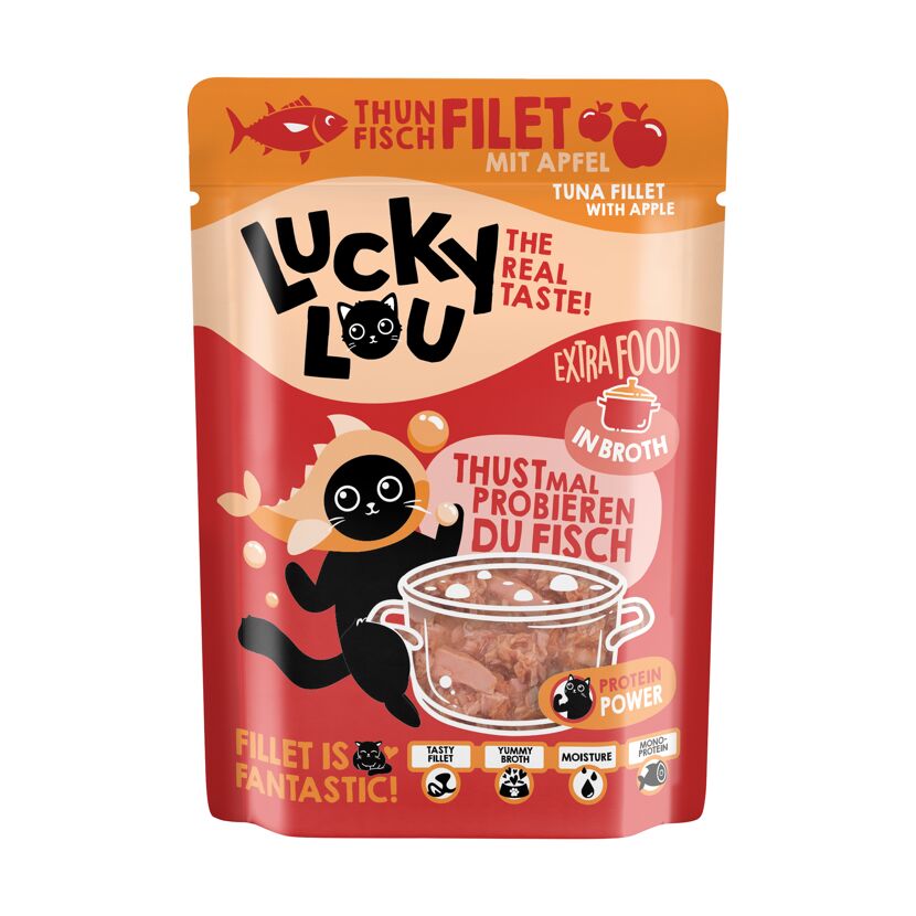 Katzenfutter Thunfisch Apfel in Broth 70 g