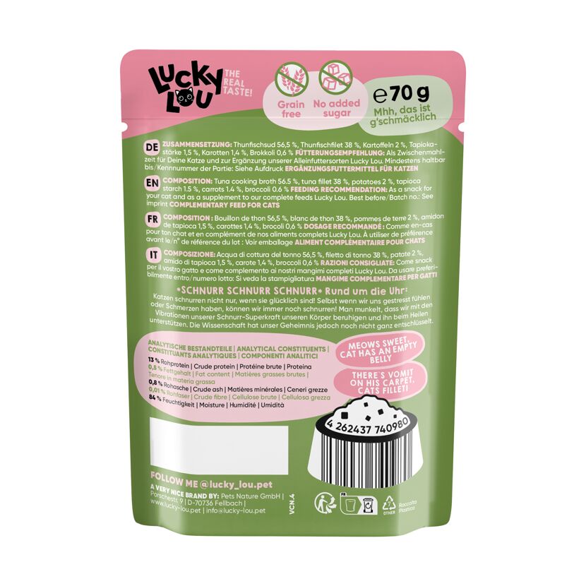 Katzenfutter Thf. Gemüse in Broth 70 g