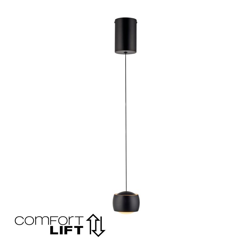 LED-Pendelleuchte 'Ballini' 1-flammig Ø 10 x 220 cm