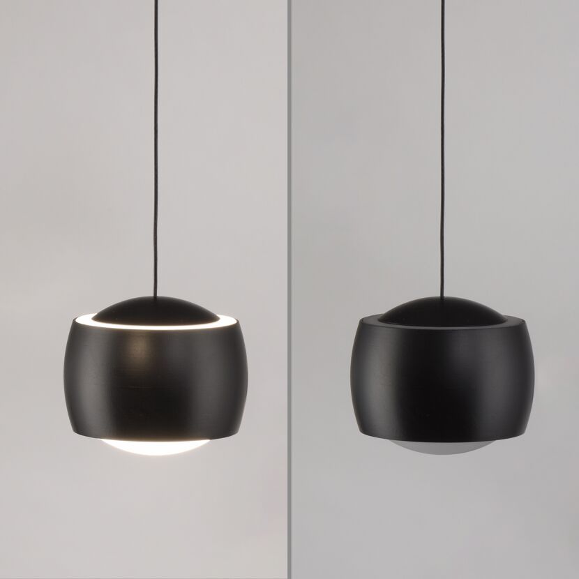 LED-Pendelleuchte 'Ballini' 1-flammig Ø 10 x 220 cm