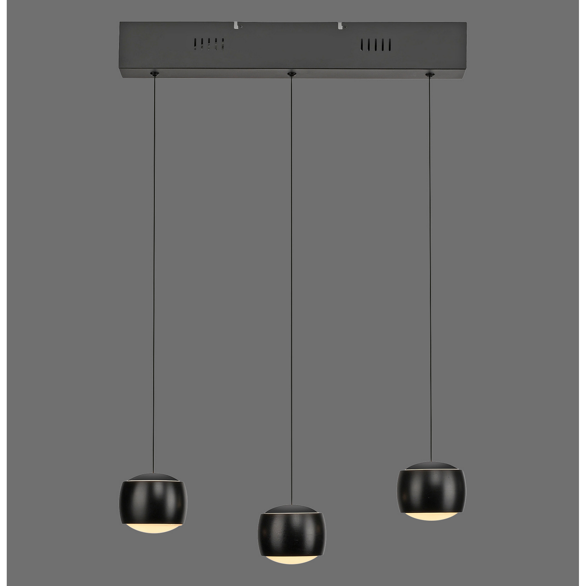 LED-Pendelleuchte 'Ballini' 3-flammig 60 x 220 cm