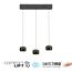 LED-Pendelleuchte 'Ballini' 3-flammig 60 x 220 cm