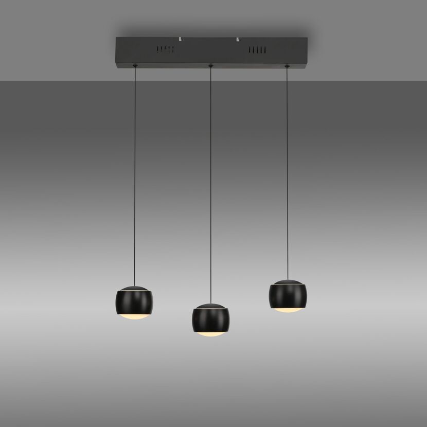 LED-Pendelleuchte 'Ballini' 3-flammig 60 x 220 cm