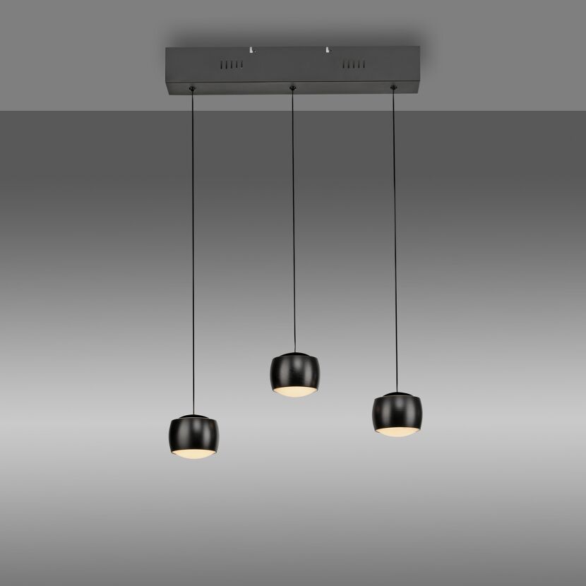 LED-Pendelleuchte 'Ballini' 3-flammig 60 x 220 cm