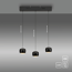 LED-Pendelleuchte 'Ballini' 3-flammig 60 x 220 cm