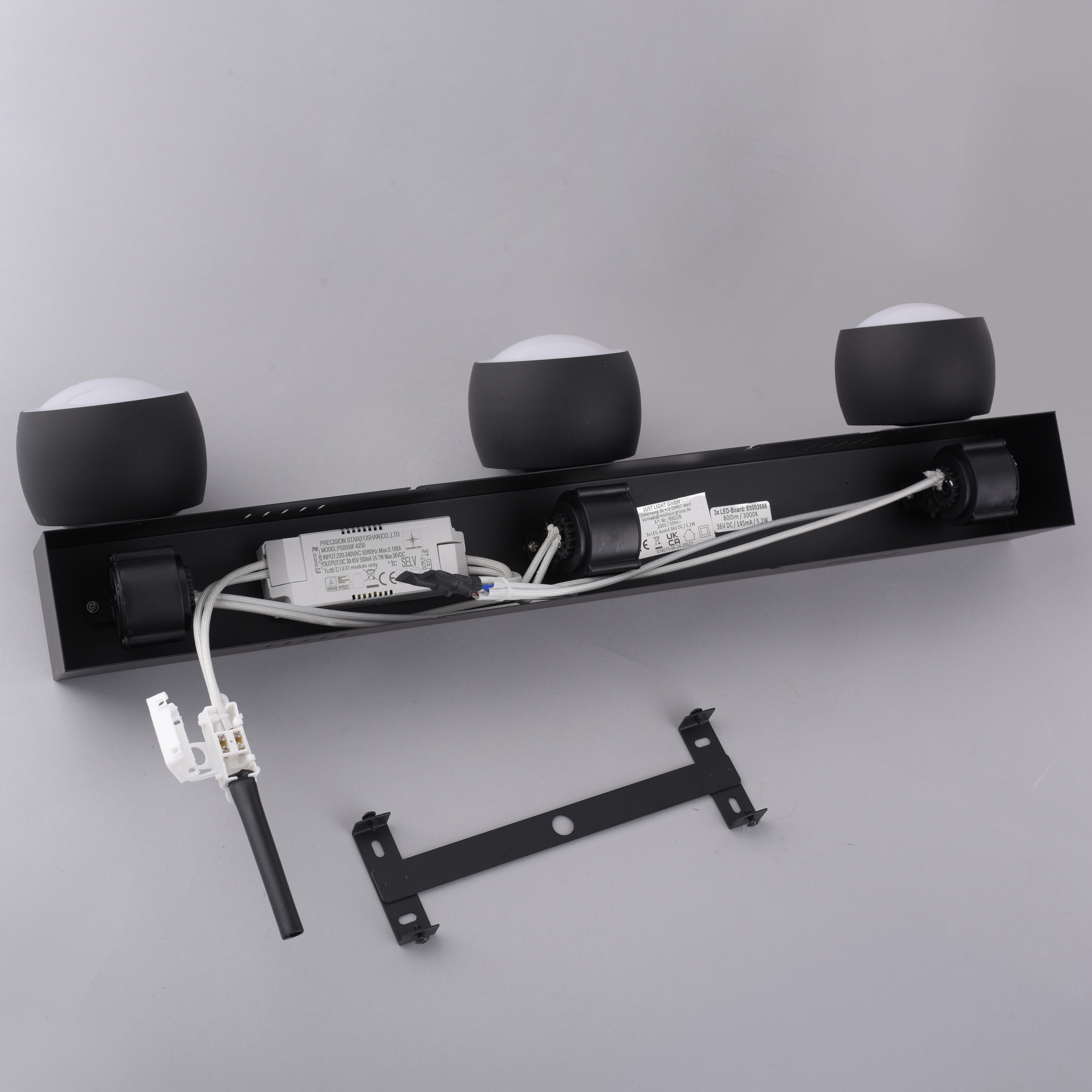 LED-Pendelleuchte 'Ballini' 3-flammig 60 x 220 cm