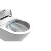 Dusch-WC  spülrandlos 'Tokio' inklusive WC-Sitz weiß