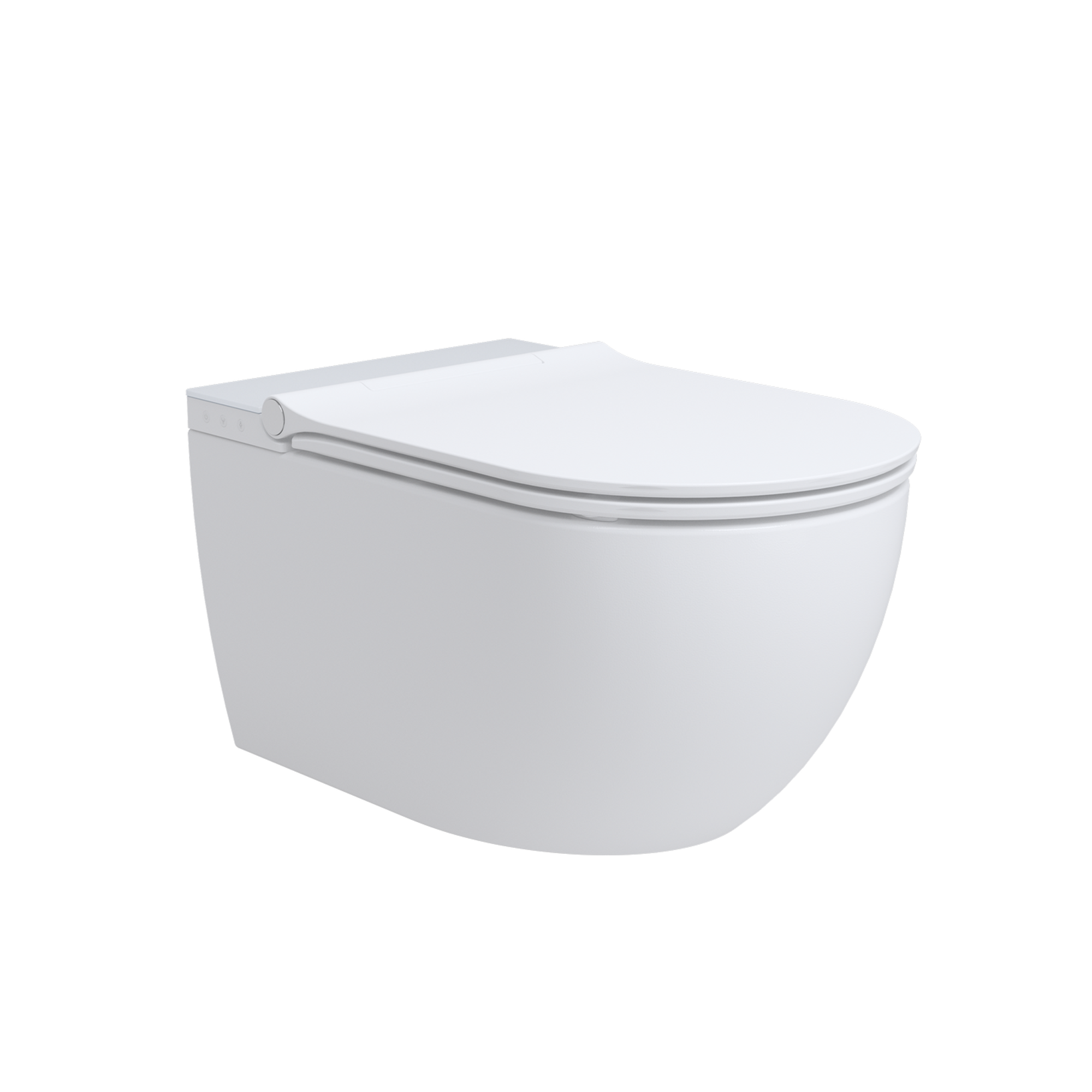 Dusch-WC  spülrandlos 'Tokio' inklusive WC-Sitz weiß