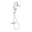 Duschsäule 'Hamburg' chromfarben mit Thermostatarmatur
