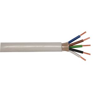Feuchtraumkabel NYM-J 5 x 1,5 mm² grau, 100 m