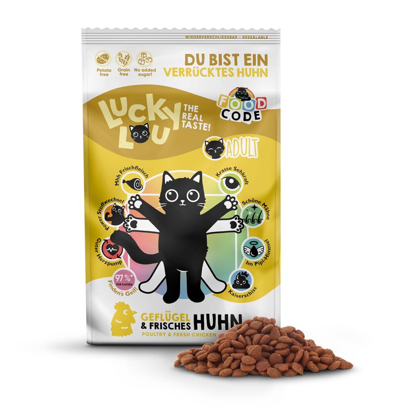 Katzenfutter Adult Geflügel & Huhn 750 g