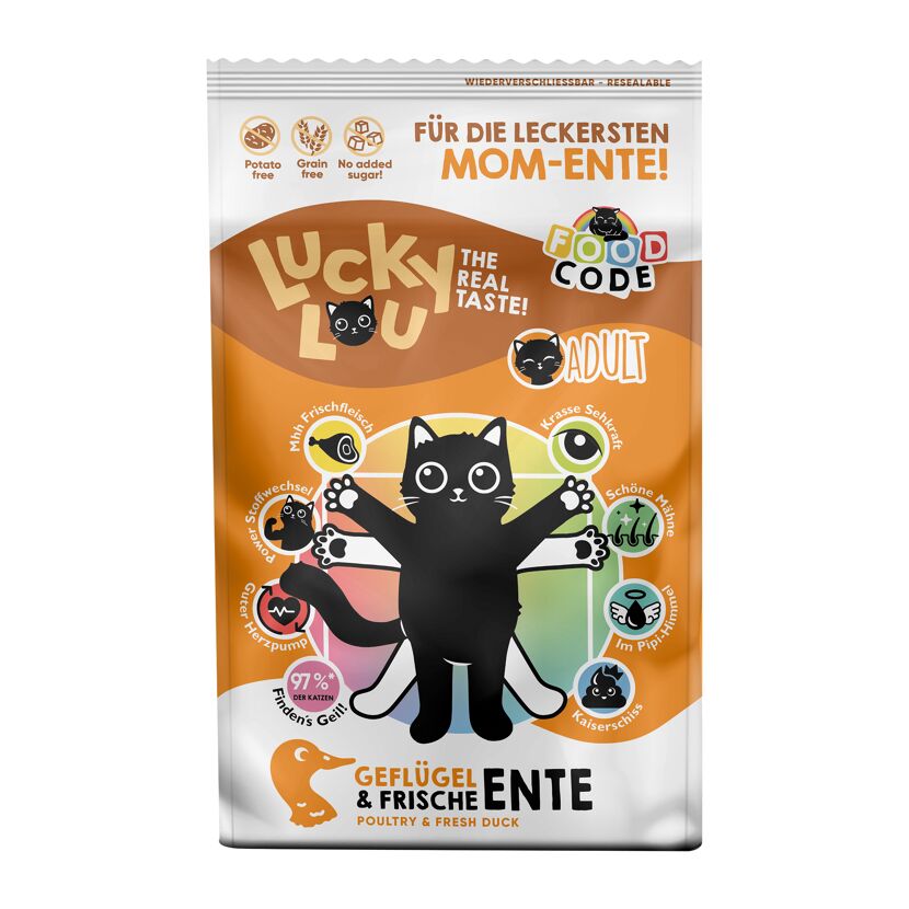 Katzenfutter Adult Geflügel & Ente 750 g