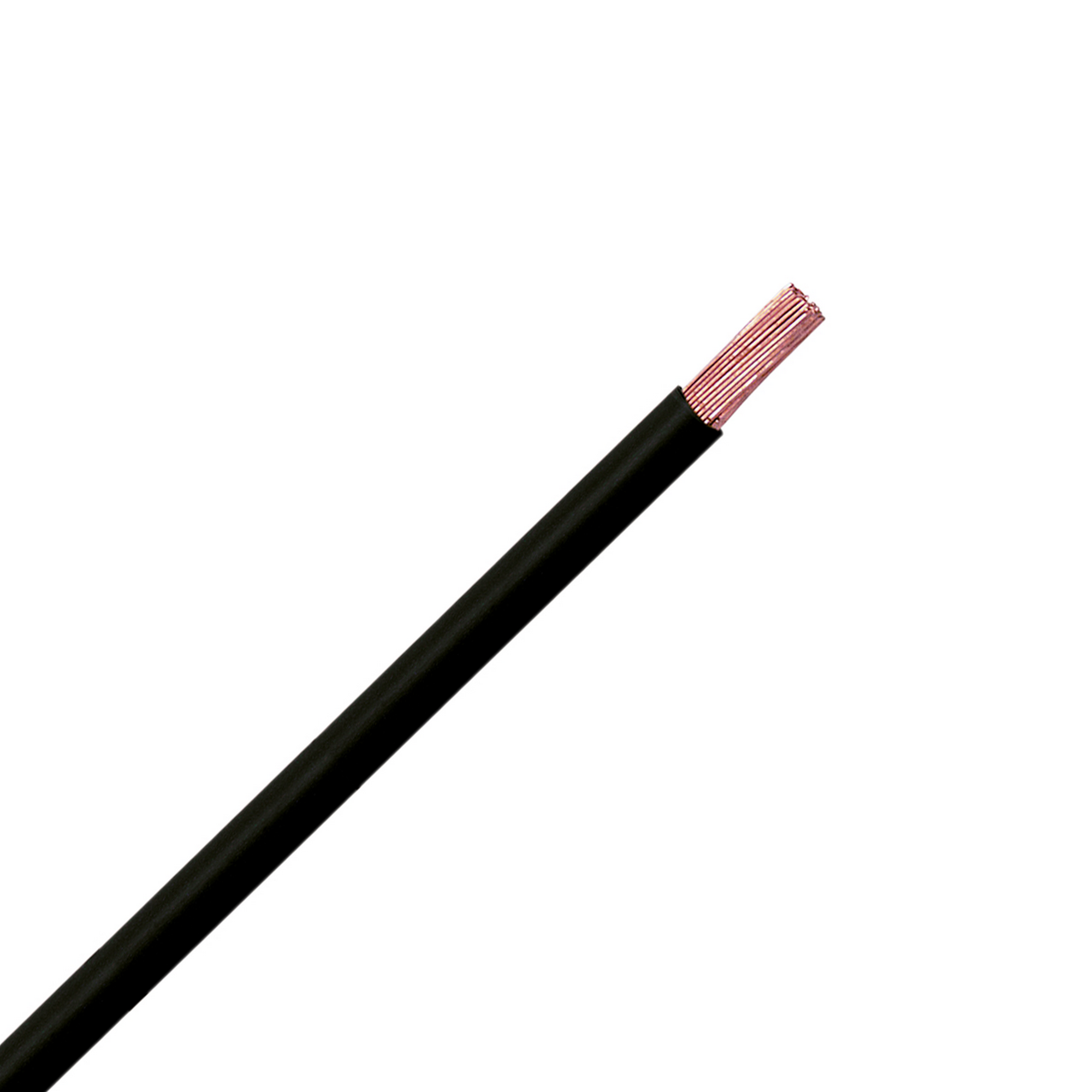 Aderleitung H07V-K 10 mm² 10 m schwarz