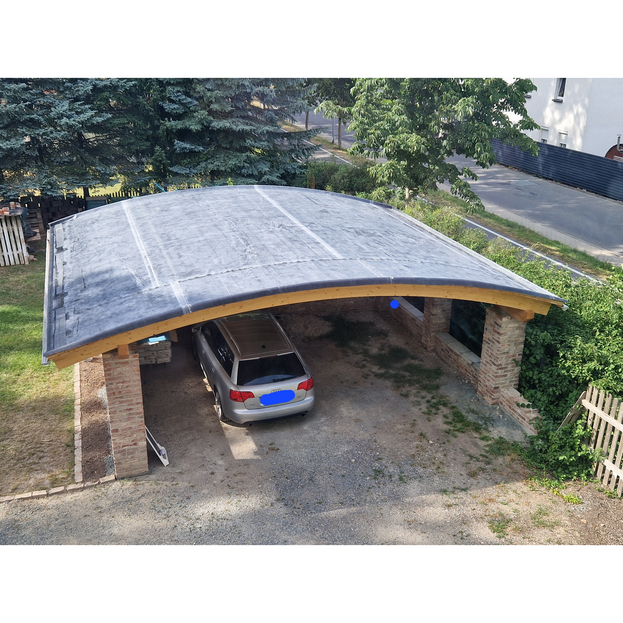 Dachbegrünungskassette 28 m²