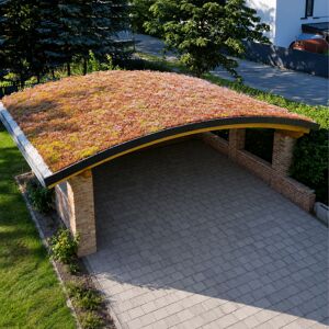 Dachbegrünungskassettensystem 32 m²