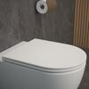 Wand-WC-Set 'Berlin' inklusive WC-Sitz weiß