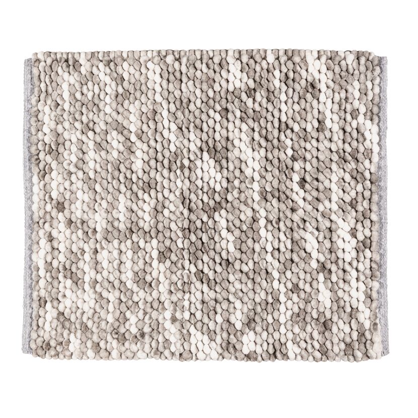 Badteppich 'Urdu' taupe 65 x 55 cm