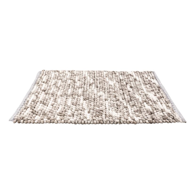 Badteppich 'Urdu' taupe 65 x 55 cm