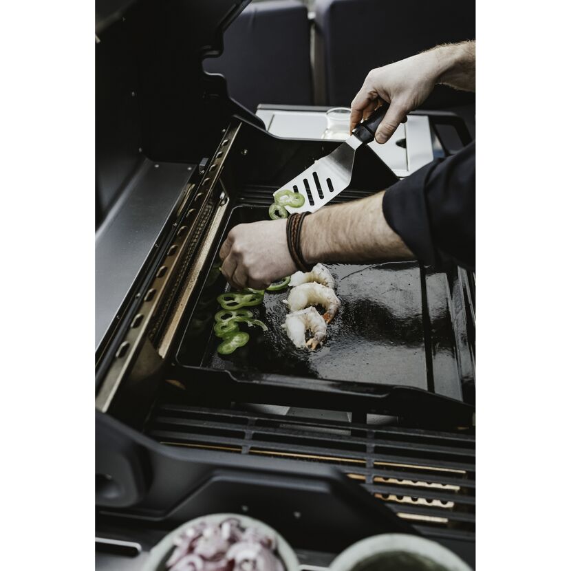 Grillwender 'Premium' Edelstahl 28 x 7,4 cm