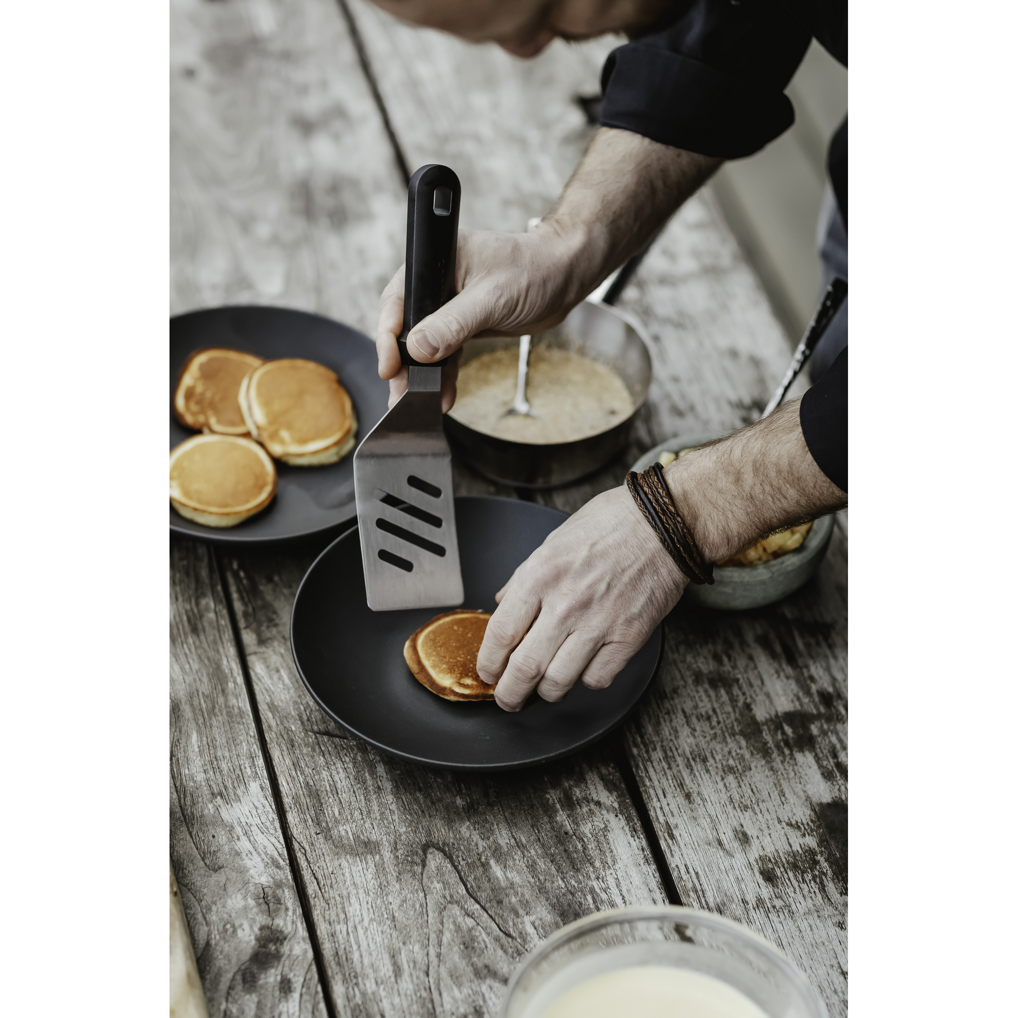 Grillwender 'Premium' Edelstahl 28 x 7,4 cm