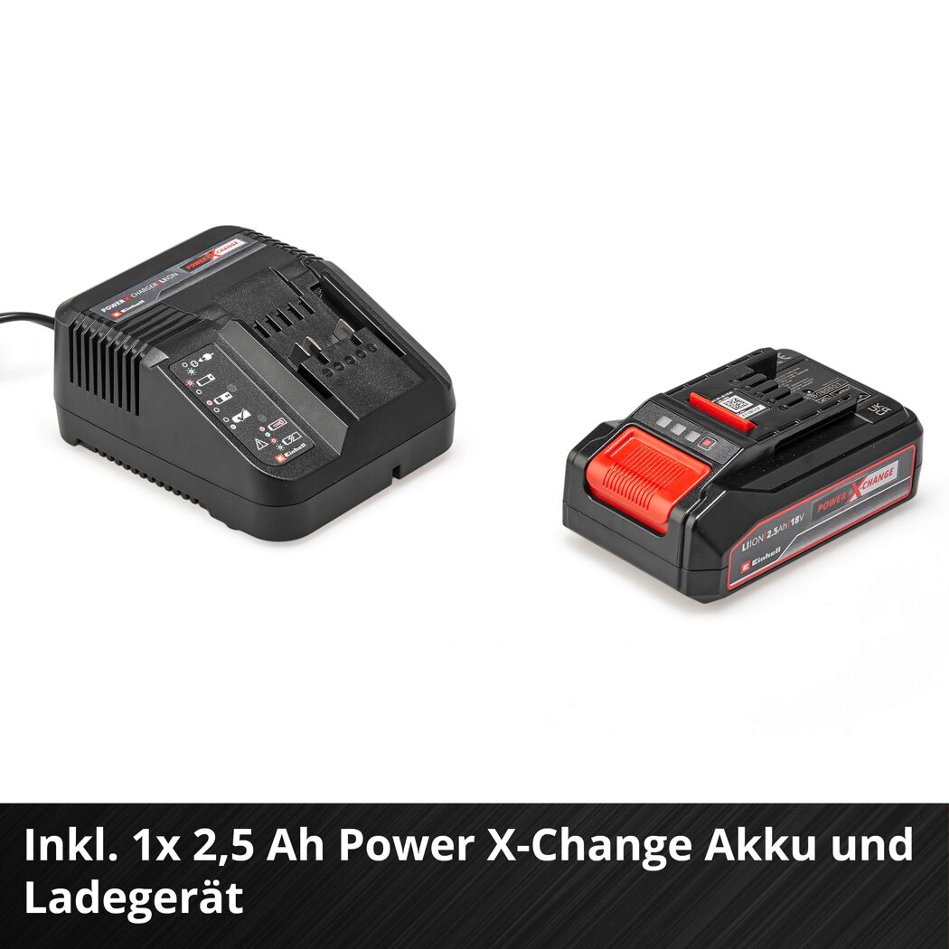 Akku-Heckenschere 'GC-CH 1855/1 Li Kit' mit Akku und Ladegerät