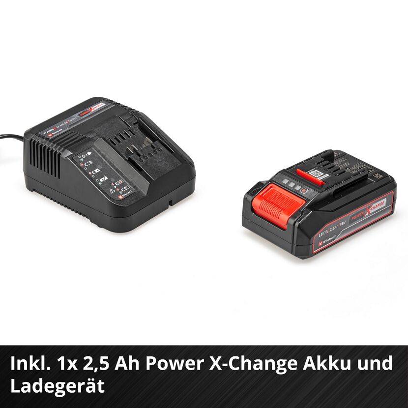 Akku-Heckenschere 'GC-CH 1855/1 Li Kit' mit Akku und Ladegerät