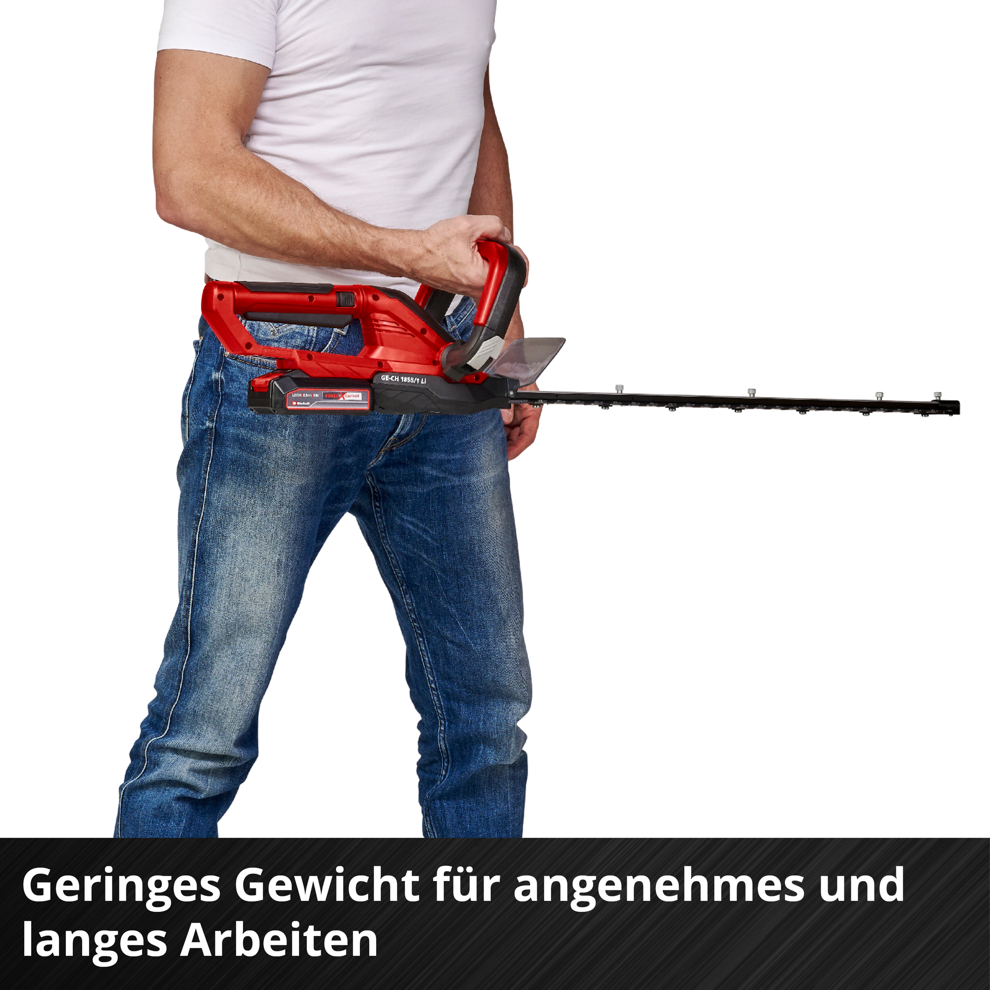 Akku-Heckenschere 'GC-CH 1855/1 Li Kit' mit Akku und Ladegerät